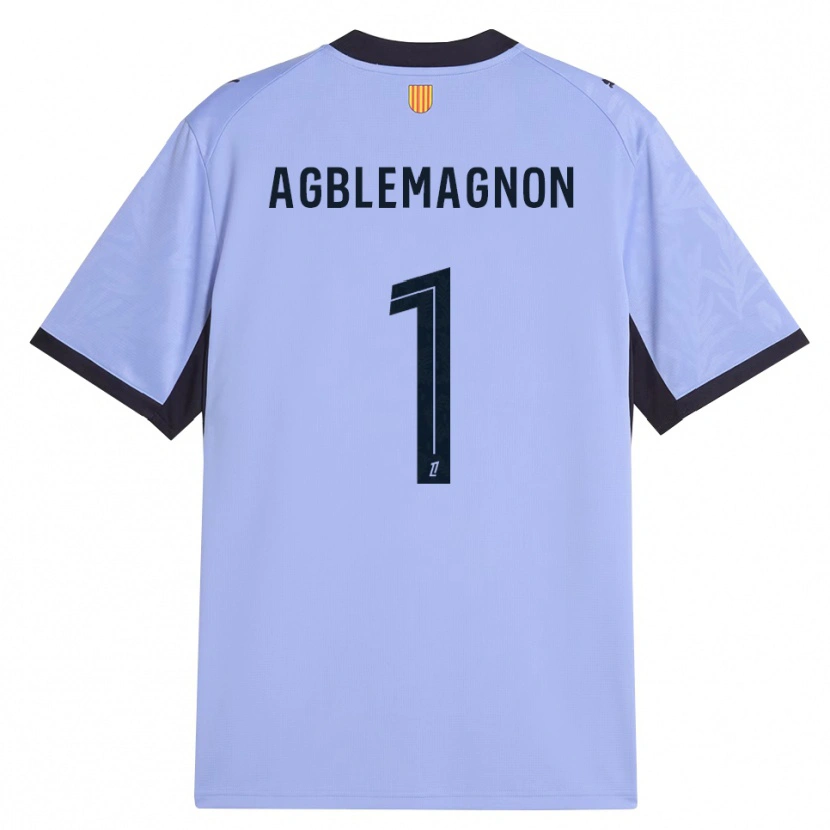 Danxen Hombre Camiseta Jordan Agblemagnon #1 Lavanda Negro Equipación Tercera 2026/27 La Camisa