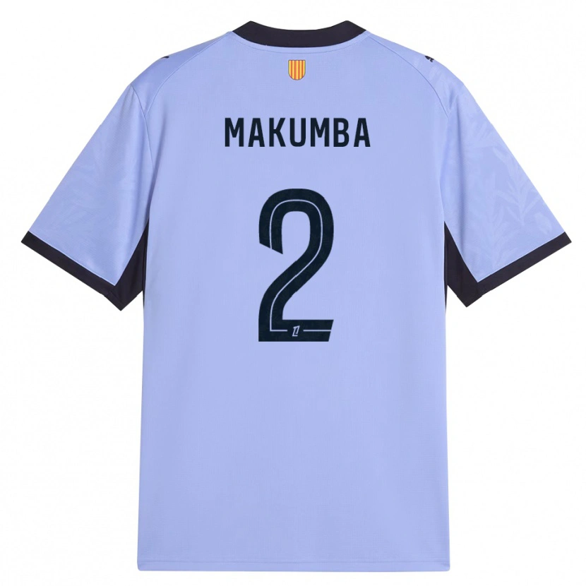 Danxen Hombre Camiseta Enzo Makumba #2 Lavanda Negro Equipación Tercera 2026/27 La Camisa