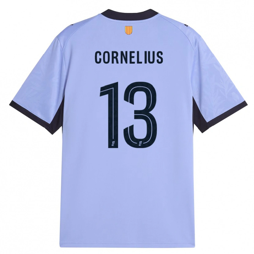 Danxen Hombre Camiseta Derek Cornelius #13 Lavanda Negro Equipación Tercera 2026/27 La Camisa