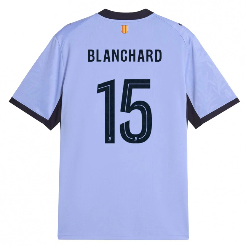 Danxen Hombre Camiseta Ninon Blanchard #15 Lavanda Negro Equipación Tercera 2026/27 La Camisa