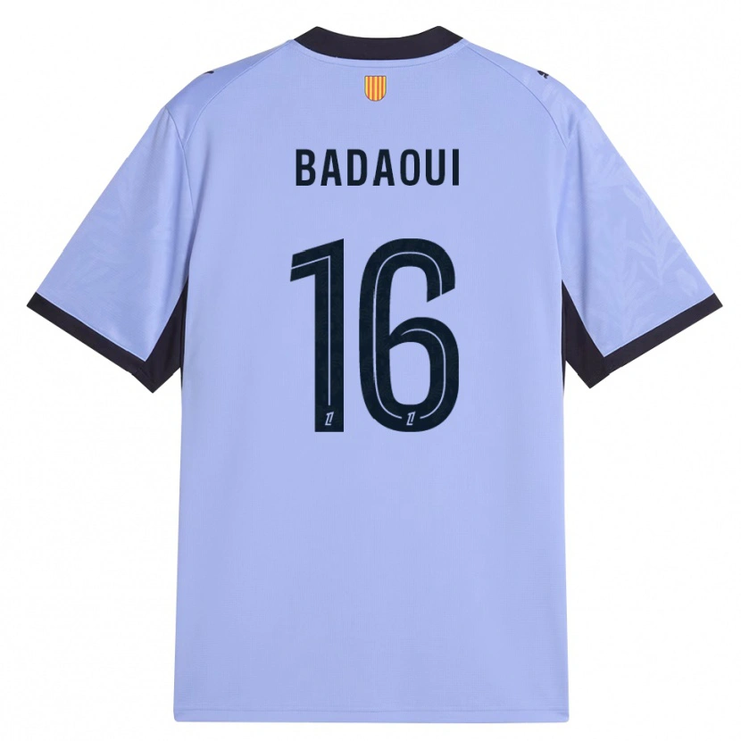 Danxen Hombre Camiseta Yassine Badaoui #16 Lavanda Negro Equipación Tercera 2026/27 La Camisa