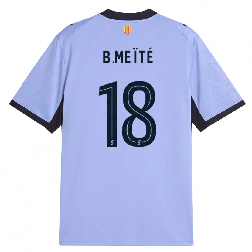 Danxen Hombre Camiseta Bamo Meïté #18 Lavanda Negro Equipación Tercera 2026/27 La Camisa