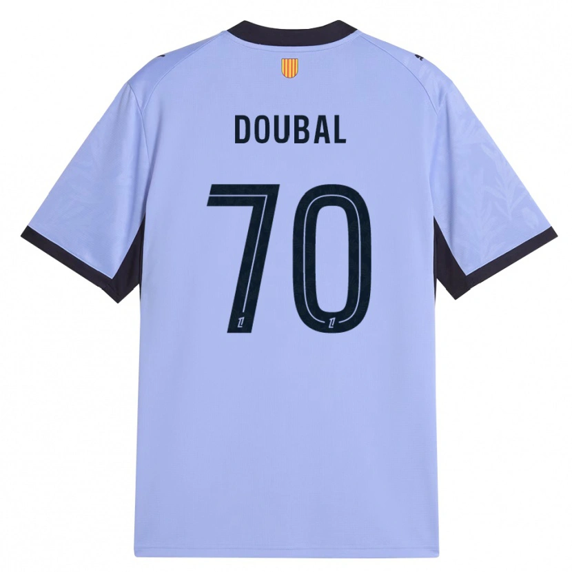 Danxen Hombre Camiseta Anis Doubal #70 Lavanda Negro Equipación Tercera 2026/27 La Camisa