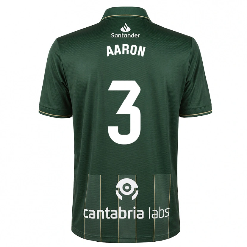 Danxen Hombre Camiseta Aarón Martín #3 Gris Pizarra Oscuro Blanco 2ª Equipación 2026/27 La Camisa
