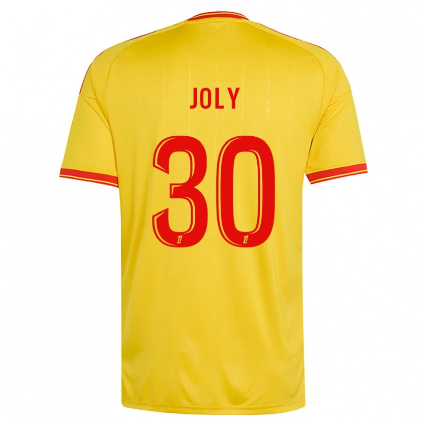 Danxen Mujer Camiseta Blandine Joly #30 Oro Naranja Rojo 1ª Equipación 2026/27 La Camisa