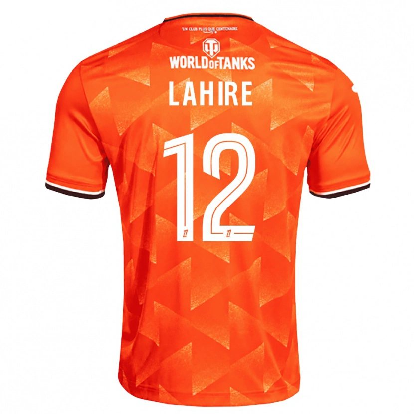 Danxen Mujer Camiseta Molly Lahire #12 Naranja Blanco Negro 1ª Equipación 2026/27 La Camisa