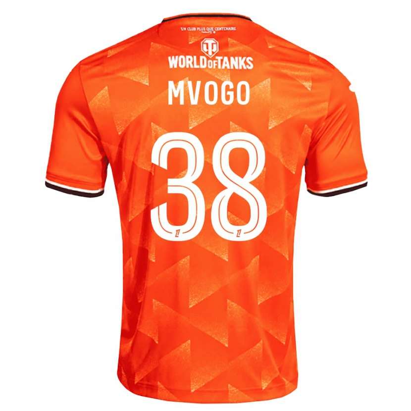 Danxen Mujer Camiseta Yvon Mvogo #38 Naranja Blanco Negro 1ª Equipación 2026/27 La Camisa