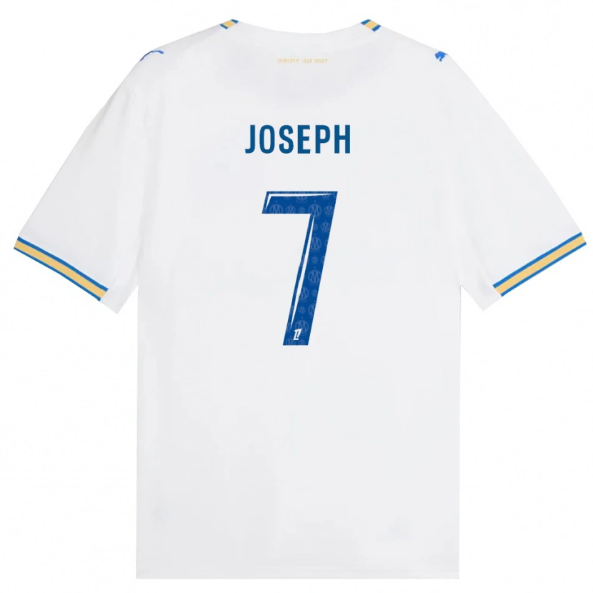 Danxen Mujer Camiseta Victor Joseph #7 Azul Lanzador Blanco 1ª Equipación 2026/27 La Camisa
