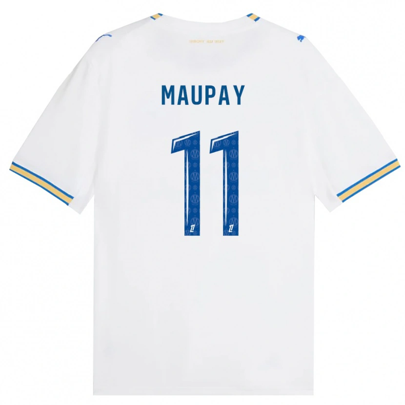 Danxen Mujer Camiseta Neal Maupay #11 Azul Lanzador Blanco 1ª Equipación 2026/27 La Camisa