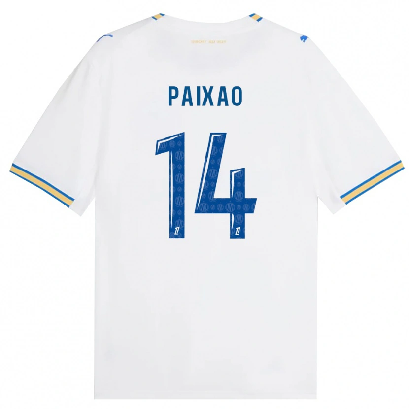 Danxen Mujer Camiseta Igor Paixão #14 Azul Lanzador Blanco 1ª Equipación 2026/27 La Camisa