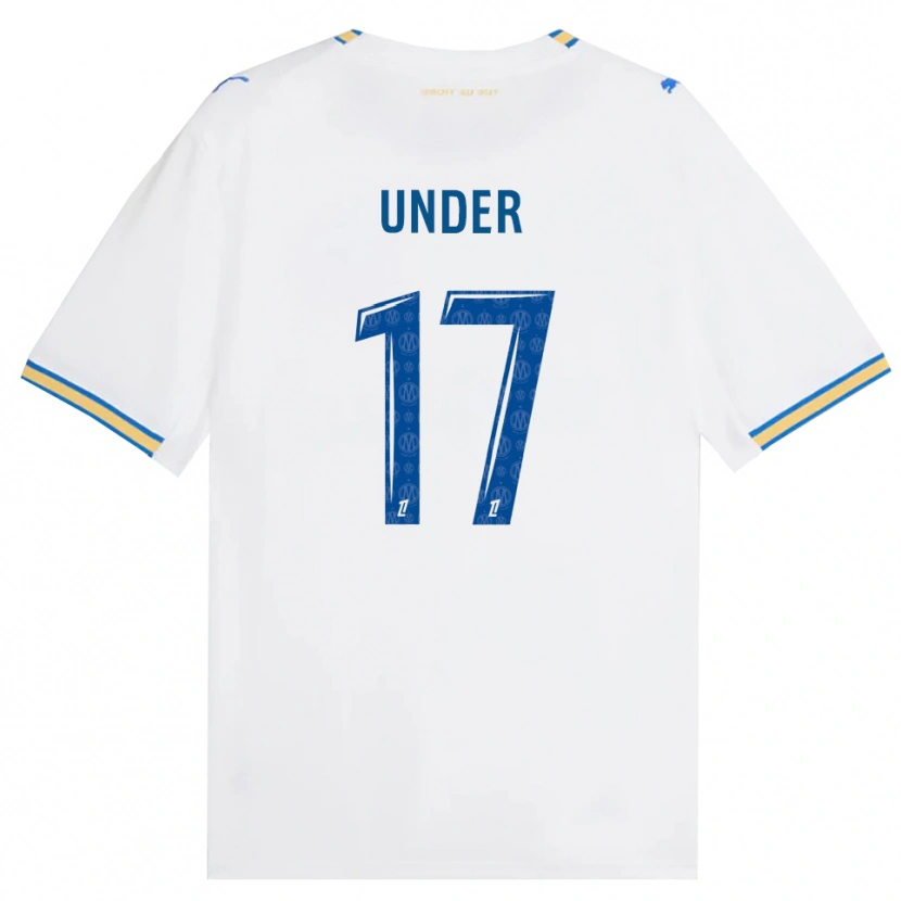 Danxen Mujer Camiseta Cengiz Under #17 Azul Lanzador Blanco 1ª Equipación 2026/27 La Camisa