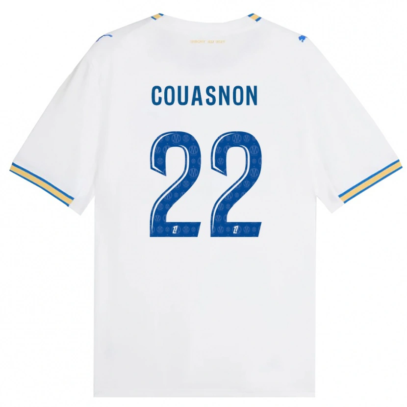 Danxen Mujer Camiseta Roxane Couasnon #22 Azul Lanzador Blanco 1ª Equipación 2026/27 La Camisa