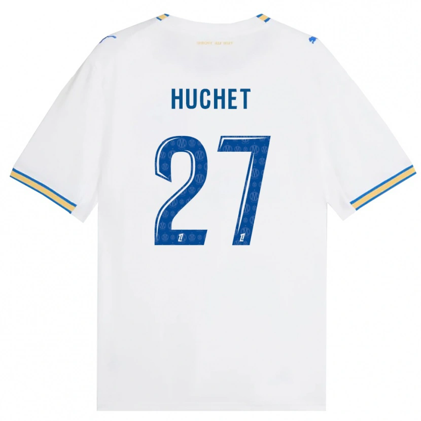 Danxen Mujer Camiseta Sarah Huchet #27 Azul Lanzador Blanco 1ª Equipación 2026/27 La Camisa