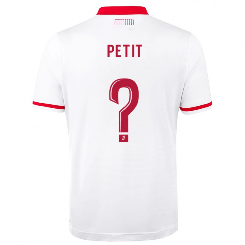 Danxen Mujer Camiseta Kaïs Petit #0 Rojo Blanco 1ª Equipación 2026/27 La Camisa