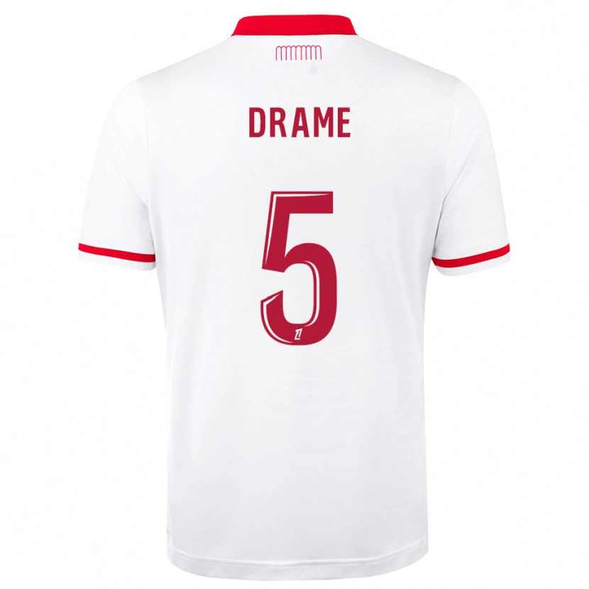 Danxen Mujer Camiseta Massiremba Dramé #5 Rojo Blanco 1ª Equipación 2026/27 La Camisa