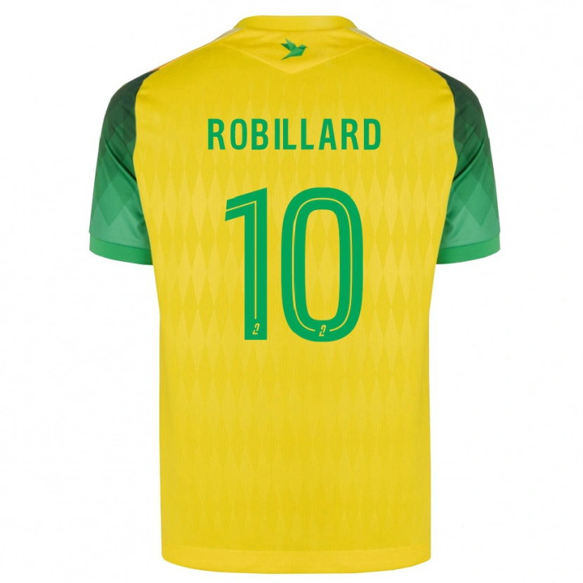Danxen Mujer Camiseta Camille Robillard #10 Amarillo Verde Rojo 1ª Equipación 2026/27 La Camisa