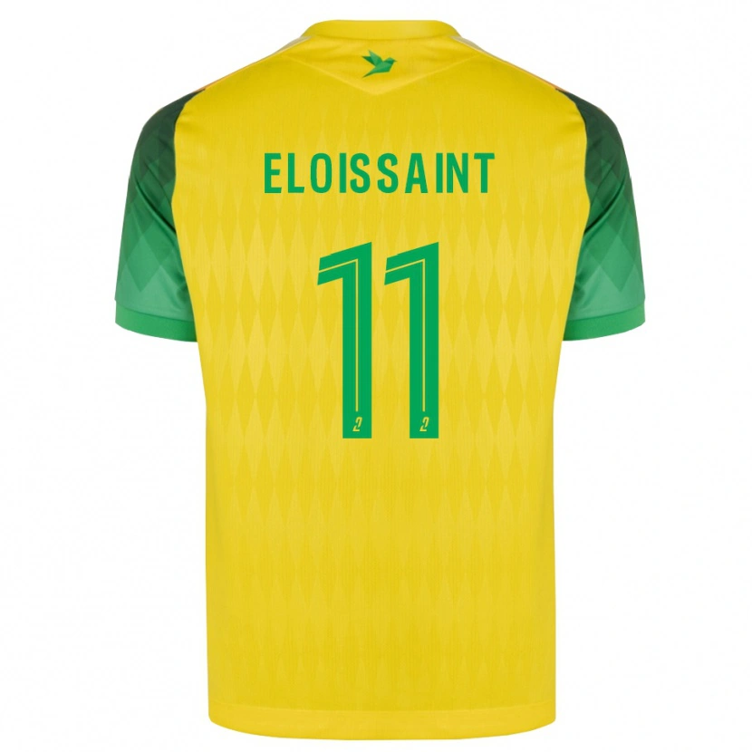 Danxen Mujer Camiseta Roseline Eloissaint #11 Amarillo Verde Rojo 1ª Equipación 2026/27 La Camisa
