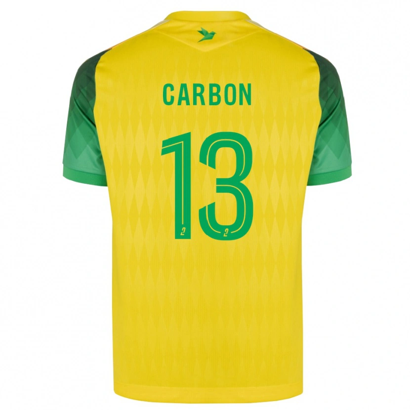 Danxen Mujer Camiseta Lancelot Carbon #13 Amarillo Verde Rojo 1ª Equipación 2026/27 La Camisa