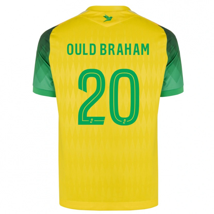 Danxen Mujer Camiseta Amira Ould Braham #20 Amarillo Verde Rojo 1ª Equipación 2026/27 La Camisa