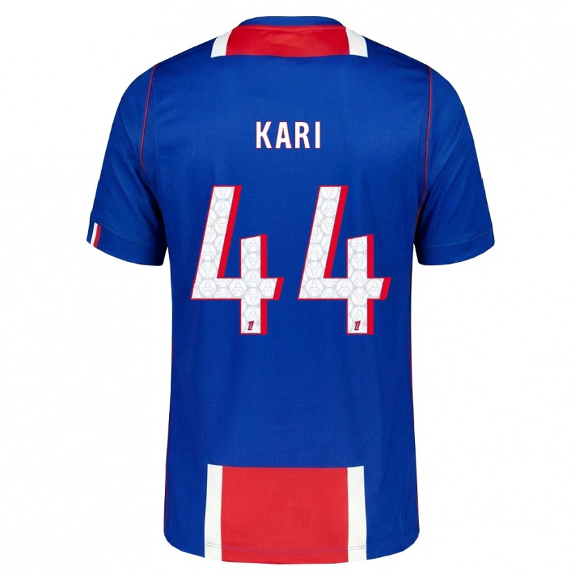 Danxen Mujer Camiseta Ayman Kari #44 Rojo Blanco Azul 1ª Equipación 2026/27 La Camisa