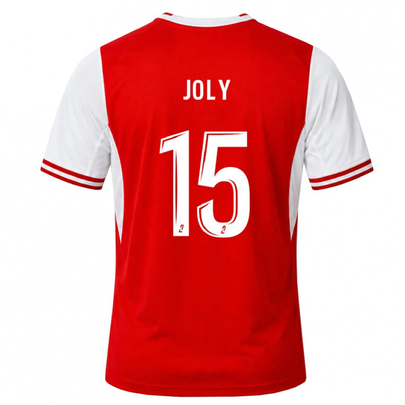 Danxen Mujer Camiseta Lou-Ann Joly #15 Rojo Blanco 1ª Equipación 2026/27 La Camisa
