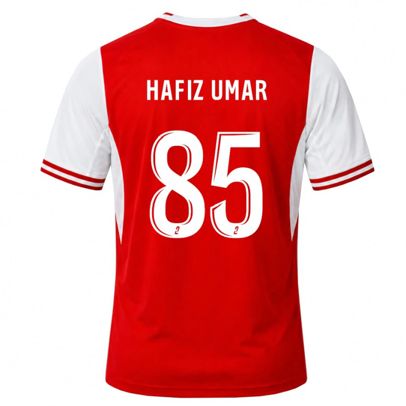 Danxen Mujer Camiseta Hafiz Umar Ibrahim #85 Rojo Blanco 1ª Equipación 2026/27 La Camisa
