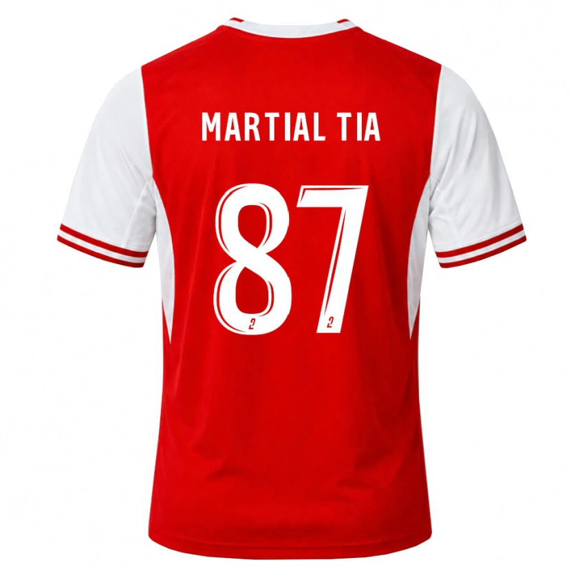 Danxen Mujer Camiseta Martial Tia #87 Rojo Blanco 1ª Equipación 2026/27 La Camisa