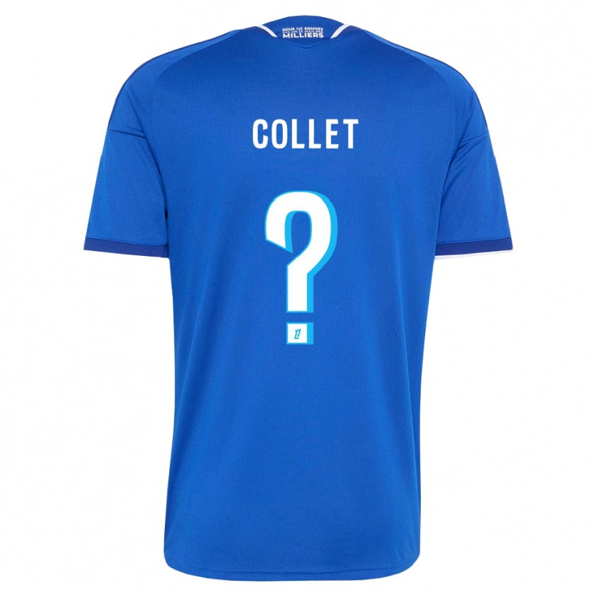 Danxen Mujer Camiseta Arthur Tirard Collet #0 Azul Real Blanco 1ª Equipación 2026/27 La Camisa