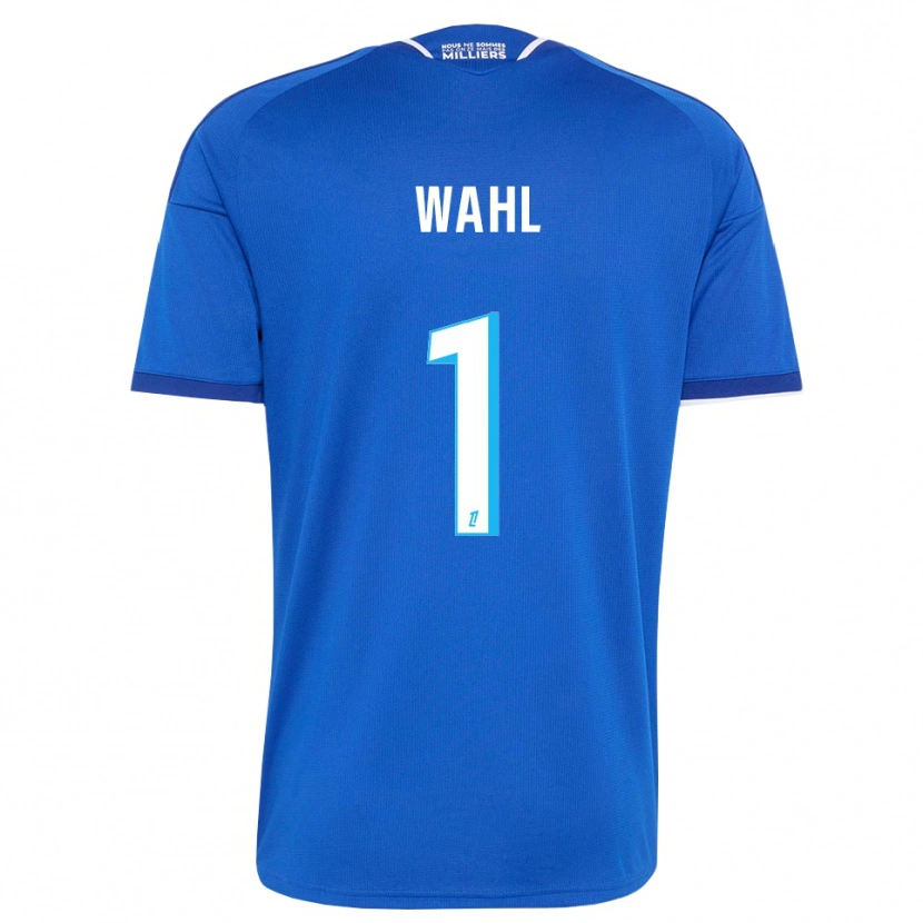 Danxen Mujer Camiseta Manon Wahl #1 Azul Real Blanco 1ª Equipación 2026/27 La Camisa