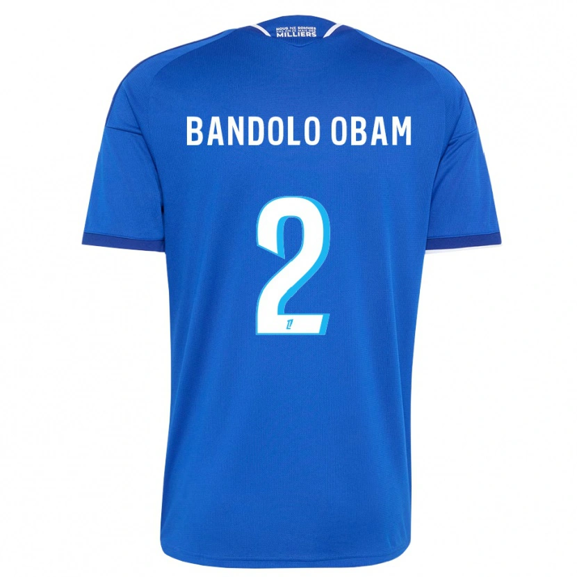 Danxen Mujer Camiseta Randy Bandolo Obam #2 Azul Real Blanco 1ª Equipación 2026/27 La Camisa