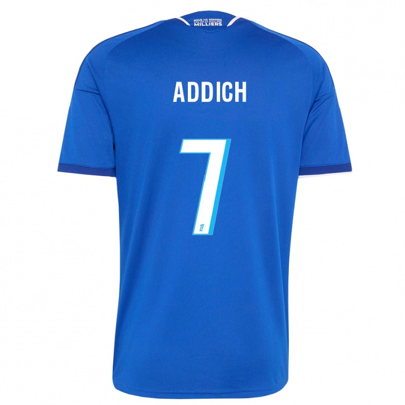 Danxen Mujer Camiseta Yanis Addich #7 Azul Real Blanco 1ª Equipación 2026/27 La Camisa