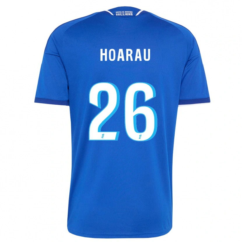 Danxen Mujer Camiseta Fanny Hoarau #26 Azul Real Blanco 1ª Equipación 2026/27 La Camisa