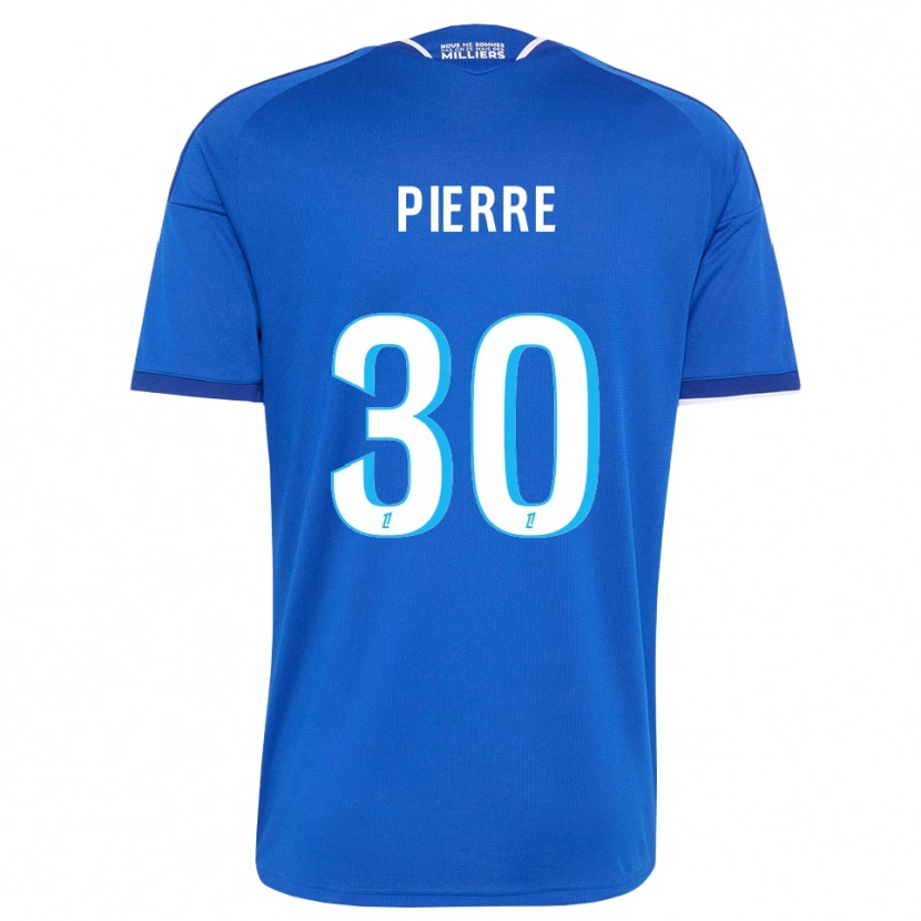 Danxen Mujer Camiseta Alexandre Pierre #30 Azul Real Blanco 1ª Equipación 2026/27 La Camisa
