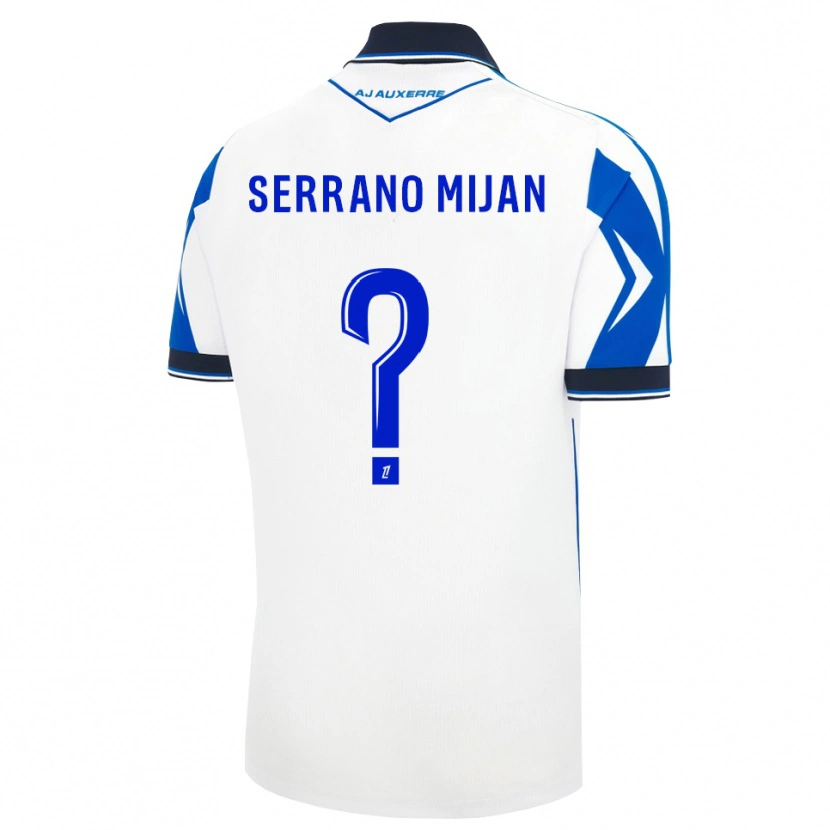 Danxen Mujer Camiseta Joye Serrano Mijan #0 Negro Blanco Azul 1ª Equipación 2026/27 La Camisa