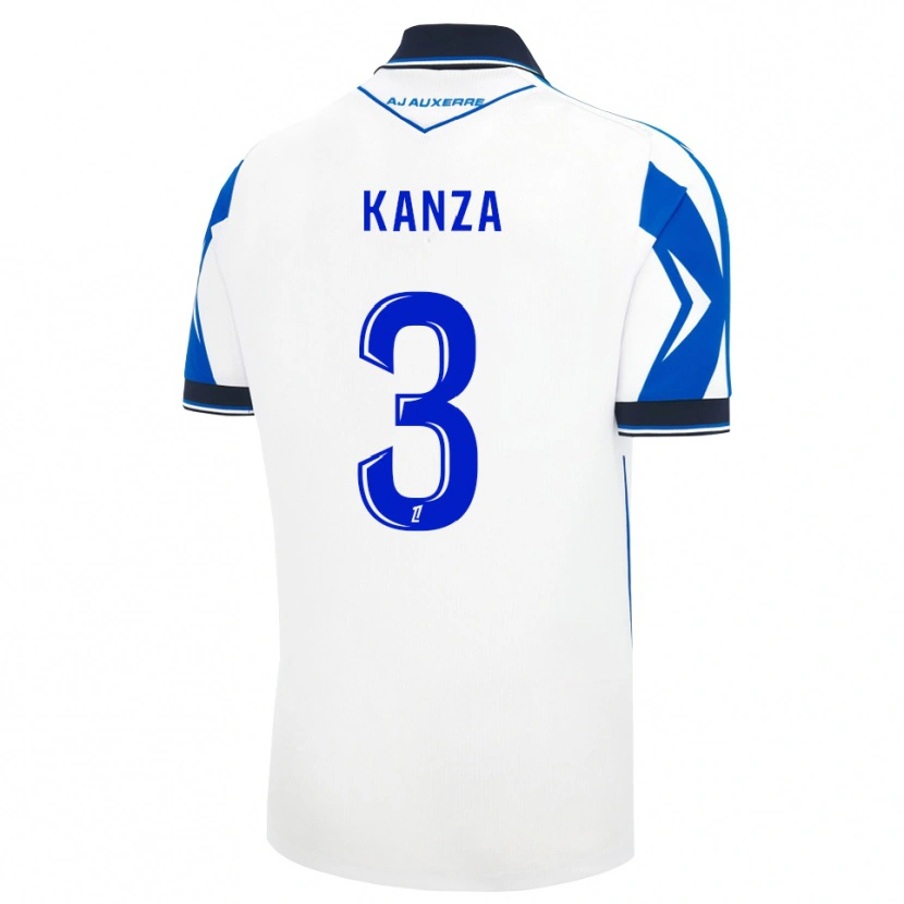 Danxen Mujer Camiseta Gloire Kanza #3 Negro Blanco Azul 1ª Equipación 2026/27 La Camisa