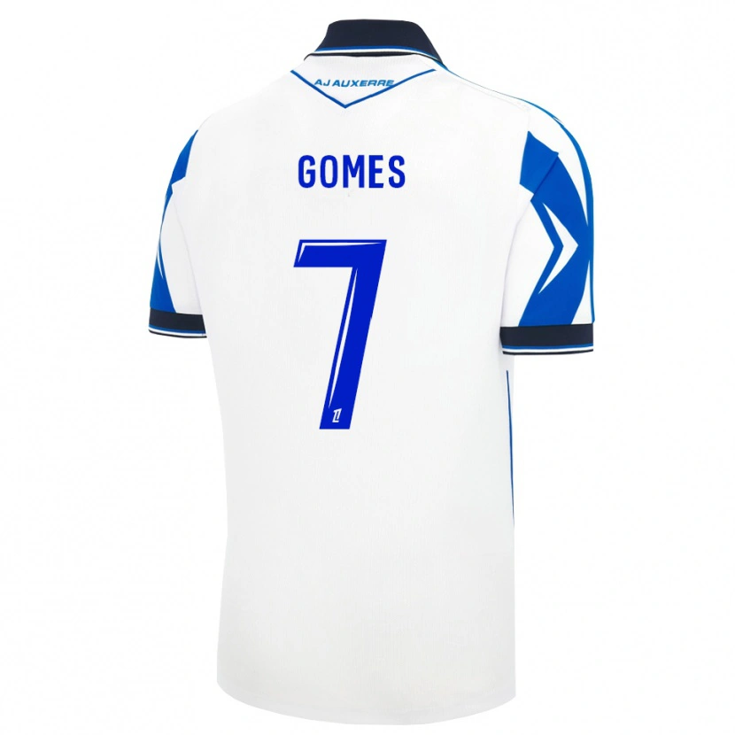 Danxen Mujer Camiseta Ailton Gomes #7 Negro Blanco Azul 1ª Equipación 2026/27 La Camisa