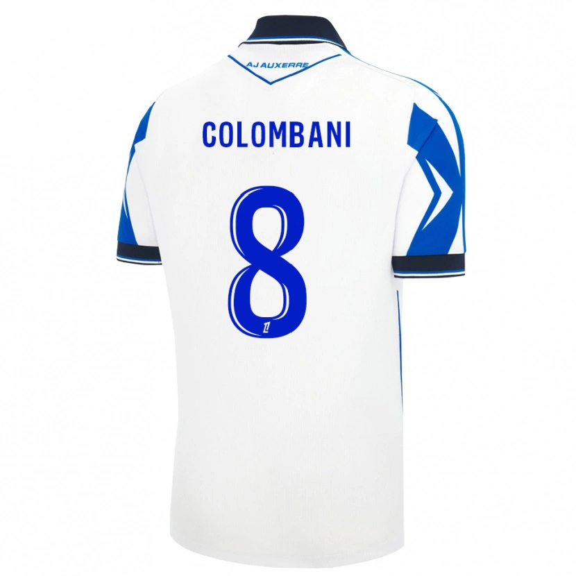 Danxen Mujer Camiseta Tiahiti Colombani #8 Negro Blanco Azul 1ª Equipación 2026/27 La Camisa