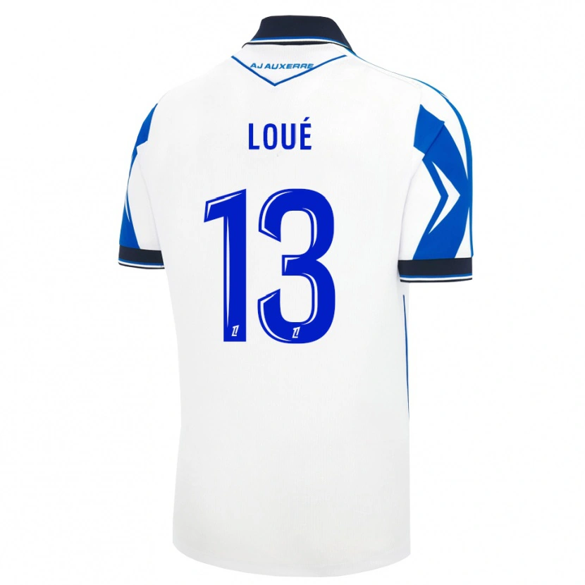 Danxen Mujer Camiseta Mathis-Tony Loué #13 Negro Blanco Azul 1ª Equipación 2026/27 La Camisa