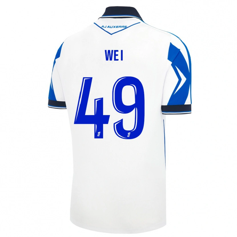 Danxen Mujer Camiseta Xiangxin Wei #49 Negro Blanco Azul 1ª Equipación 2026/27 La Camisa