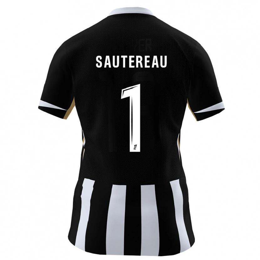 Danxen Mujer Camiseta Enzo Sautereau #1 Negro Azul 1ª Equipación 2026/27 La Camisa