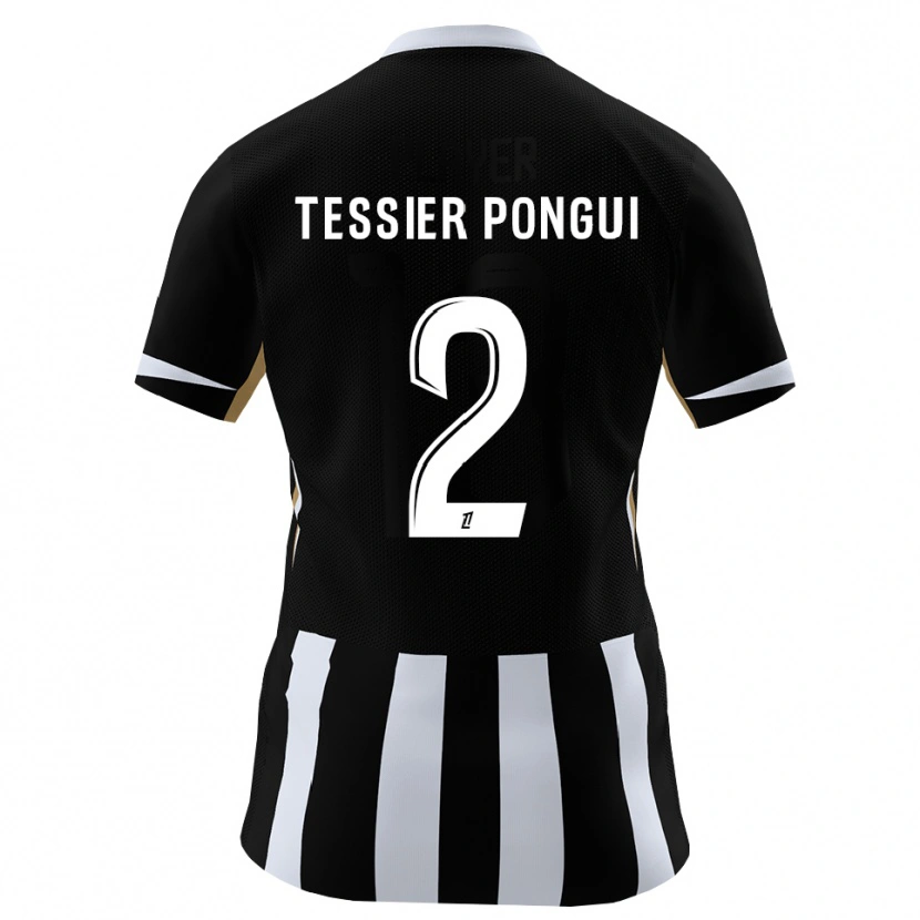 Danxen Mujer Camiseta Leyti Tessier Pongui #2 Negro Azul 1ª Equipación 2026/27 La Camisa