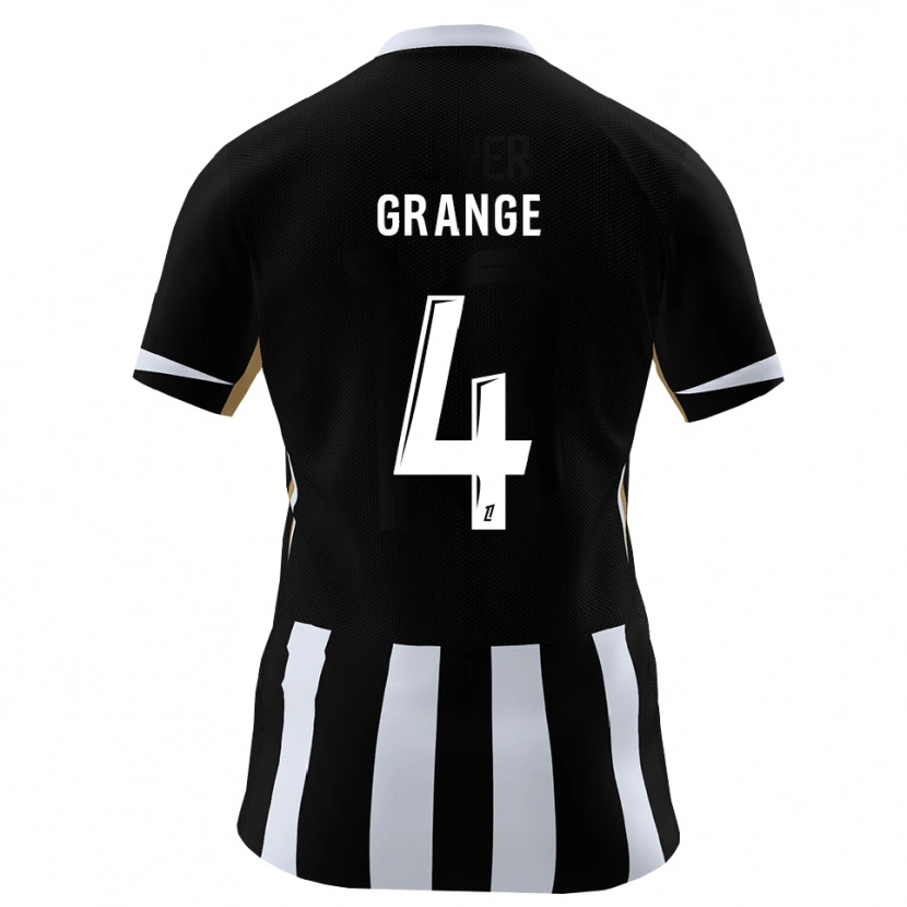 Danxen Mujer Camiseta Moussa Grange #4 Negro Azul 1ª Equipación 2026/27 La Camisa