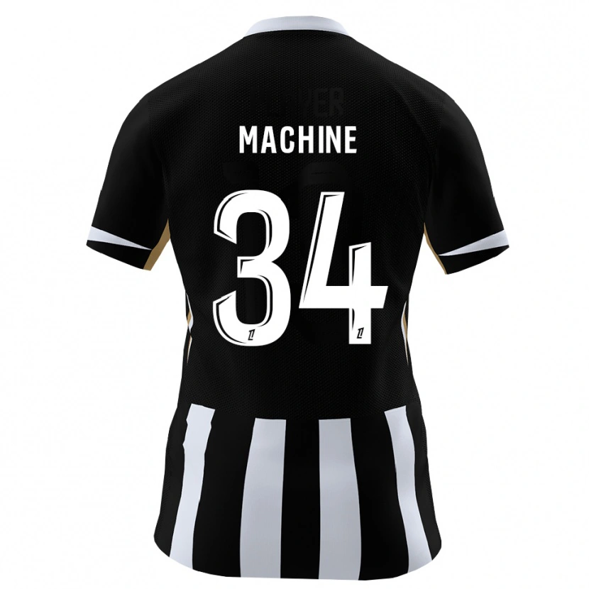 Danxen Mujer Camiseta Lanroy Machine #34 Negro Azul 1ª Equipación 2026/27 La Camisa