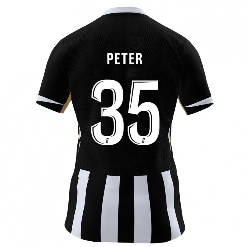 Danxen Mujer Camiseta Prosper Peter #35 Negro Azul 1ª Equipación 2026/27 La Camisa