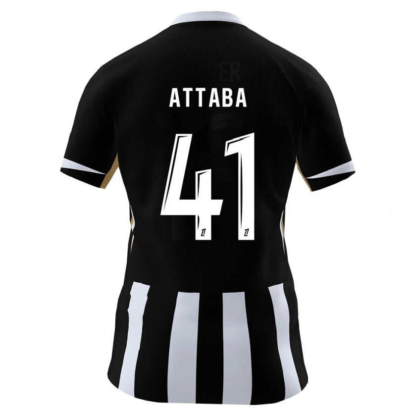 Danxen Mujer Camiseta Sofian Attaba #41 Negro Azul 1ª Equipación 2026/27 La Camisa