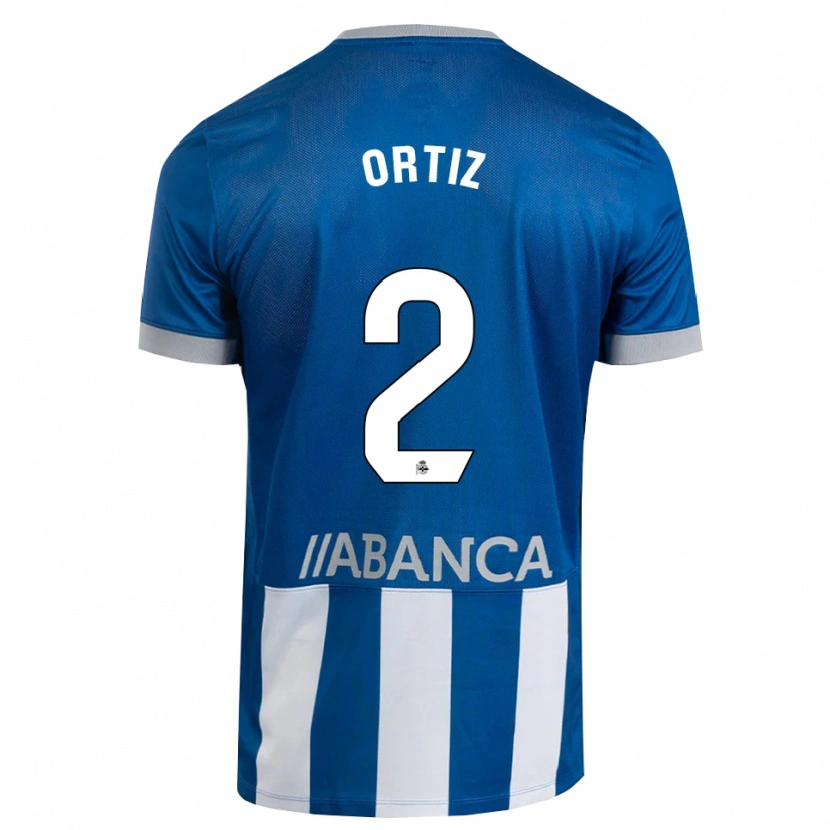 Danxen Mujer Camiseta Samara Ortiz #2 Azul Gris Blanco 1ª Equipación 2026/27 La Camisa