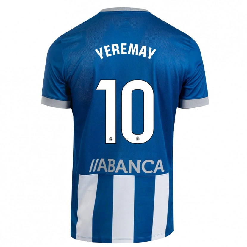 Danxen Mujer Camiseta Yeremay Hernández #10 Azul Gris Blanco 1ª Equipación 2026/27 La Camisa