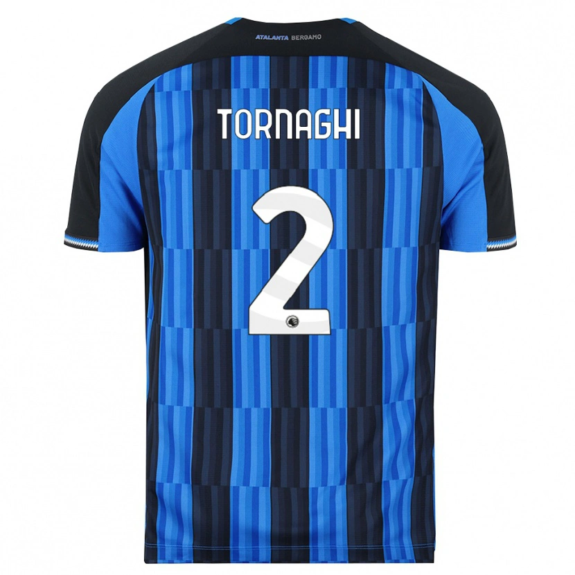 Danxen Mujer Camiseta Pietro Tornaghi #2 Azul Negro Rojo 1ª Equipación 2026/27 La Camisa
