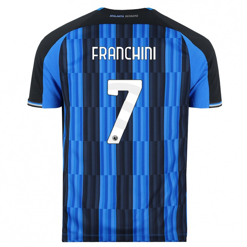 Danxen Mujer Camiseta Alessandro Franchini #7 Azul Negro Rojo 1ª Equipación 2026/27 La Camisa
