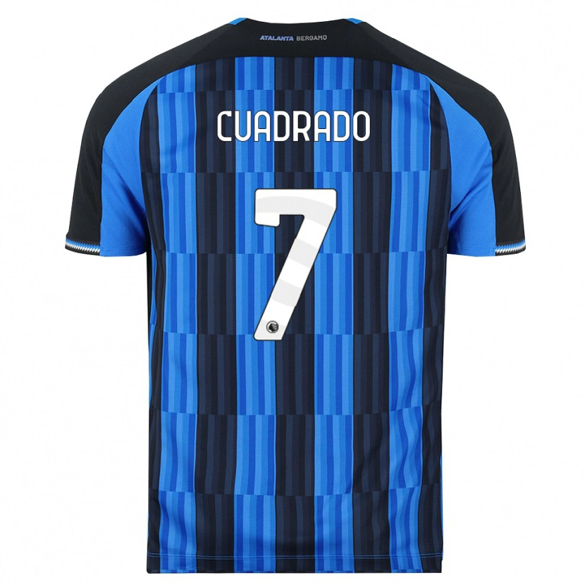 Danxen Mujer Camiseta Juan Cuadrado #7 Azul Negro Rojo 1ª Equipación 2026/27 La Camisa